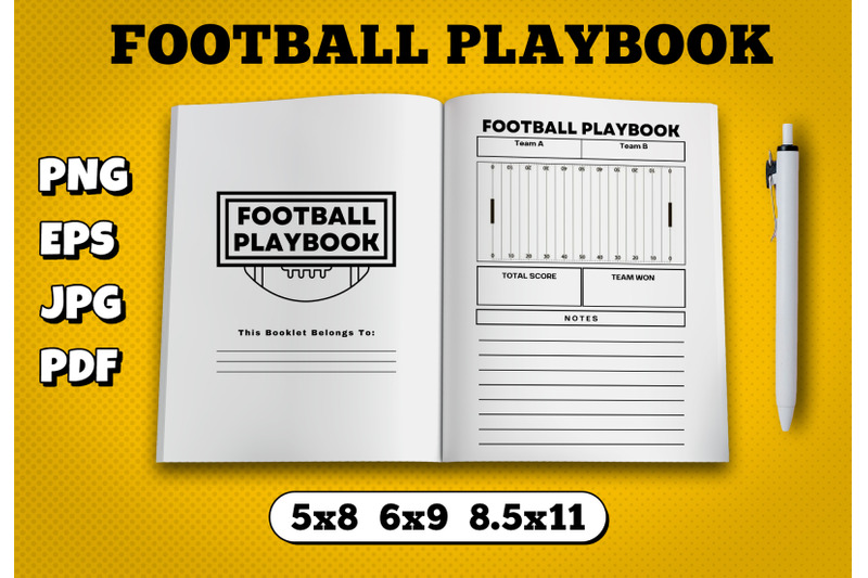 football-playbook-amazon-kdp-interior-for-kindle-publisher