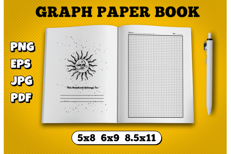 graph-paper-book-amazon-kdp-interior-for-kindle-publisher