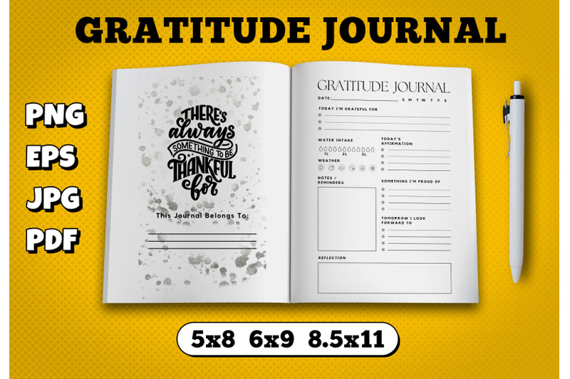 gratitude-journal-amazon-kdp-interior-for-kindle-publisher