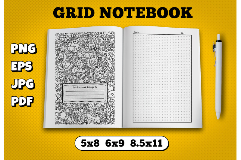 grid-notebook-amazon-kdp-interior-for-kindle-publisher