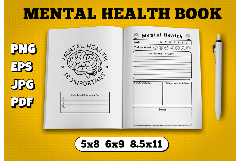 mental-health-amazon-kdp-interior-for-kindle-publisher