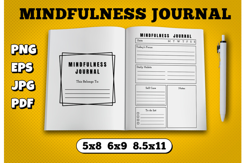 mindfullness-journal-amazon-kdp-interior-for-kindle-publisher