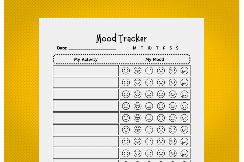 mood-tracker-amazon-kdp-interior-for-kindle-publisher