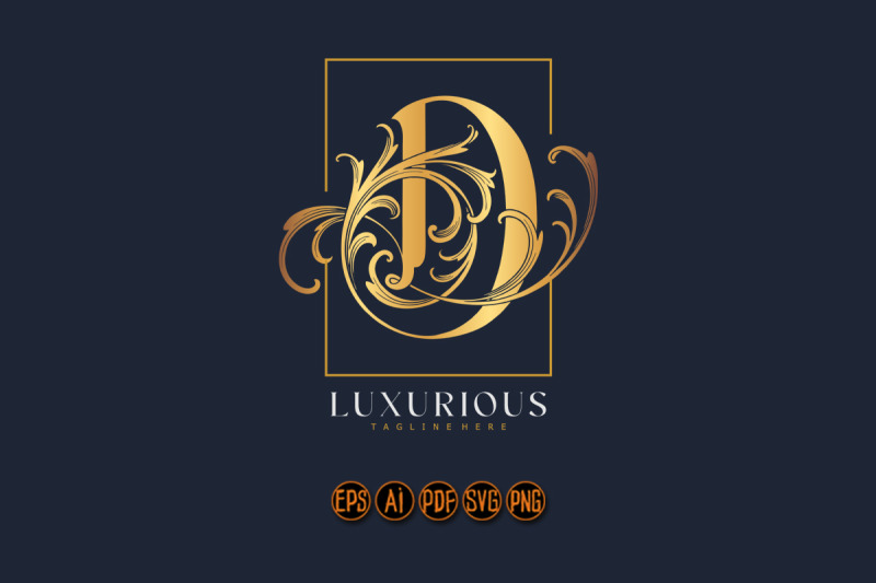 floral-gold-d-lettering-emblem-monogram-logo