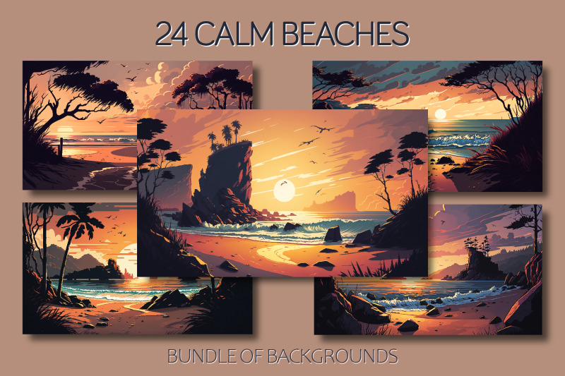 calm-beach-with-sunrise-and-sunset