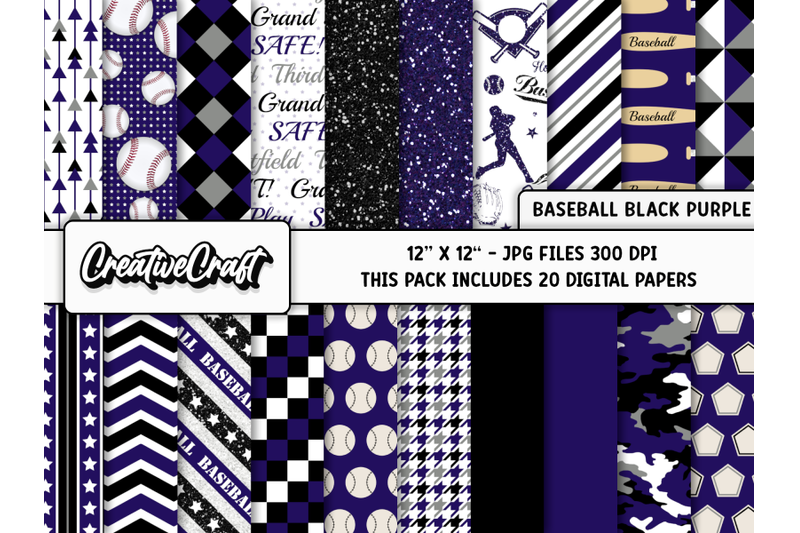 baseball-sport-digital-papers-scrapbook-backgrounds-designs