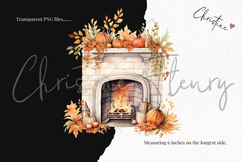 watercolor-fall-fireplace-clipart