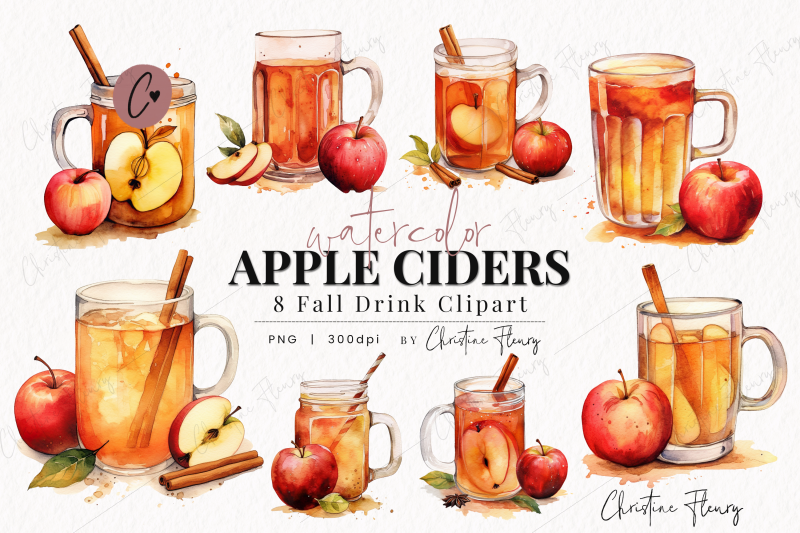 watercolor-apple-cider-clipart