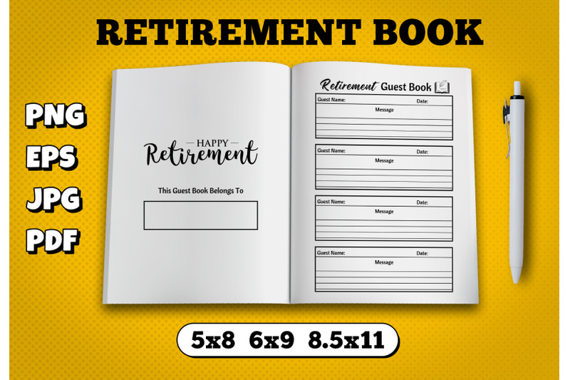 retirement-book-amazon-kdp-interior-for-kindle-publisher