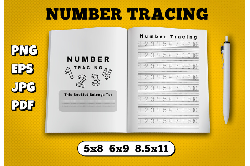 tracing-numbers-amazon-kdp-interior-for-kindle-publisher