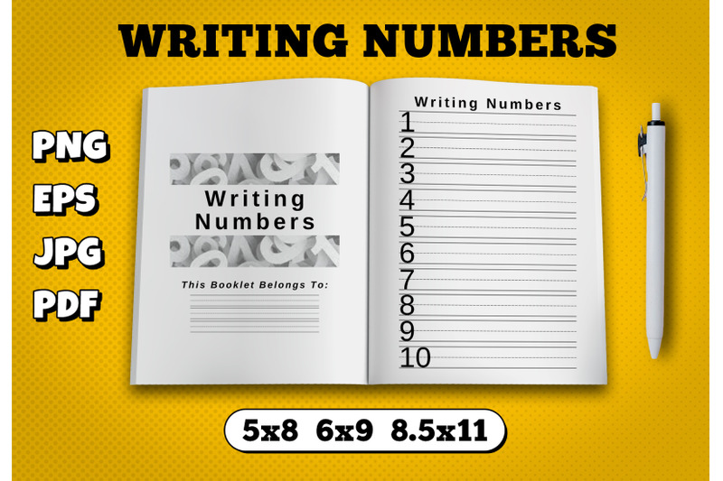 writing-numbers-amazon-kdp-interior-for-kindle-publisher