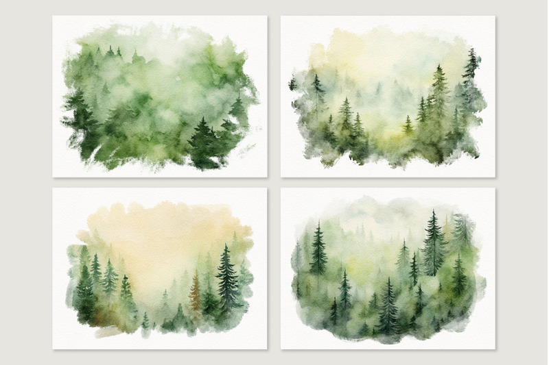 forest-watercolor-landscape-backgrounds