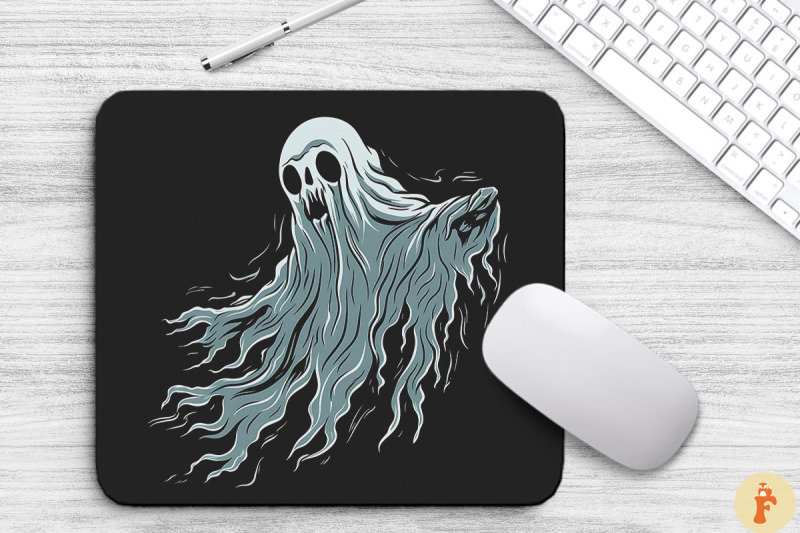 horror-ghost-mouse-pad