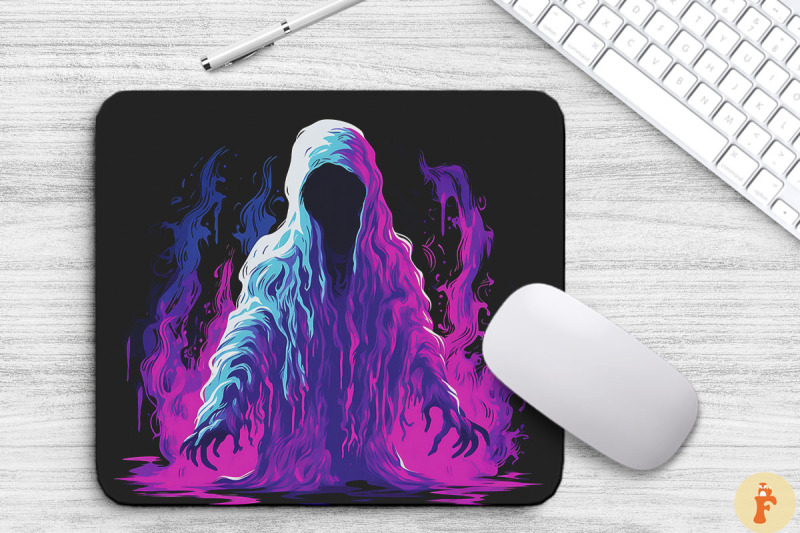 luminescent-ghost-mouse-pad