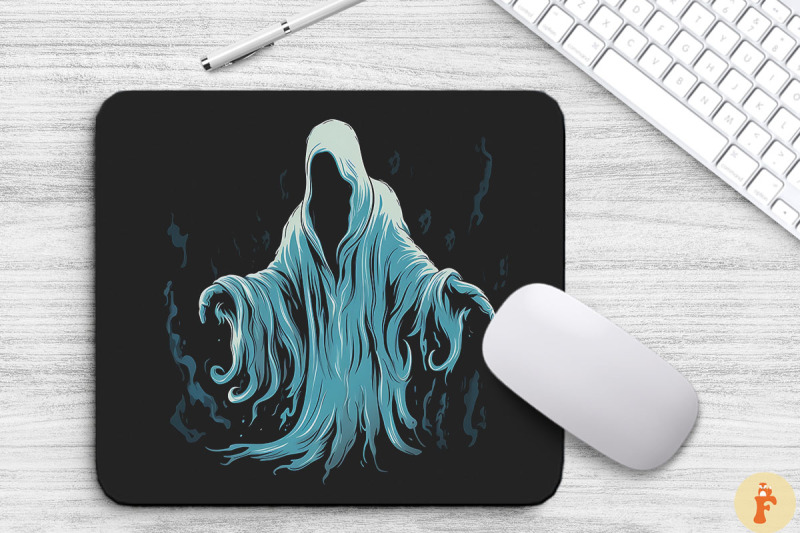 haunting-ghosts-mouse-pad