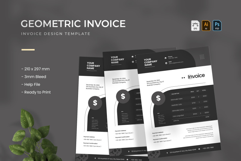 geometric-invoice