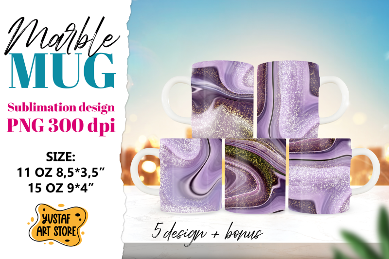 violet-marble-sublimation-mug-wrap-5-design-and-bonus