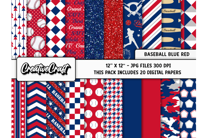 baseball-sport-digital-papers-scrapbook-backgrounds-designs