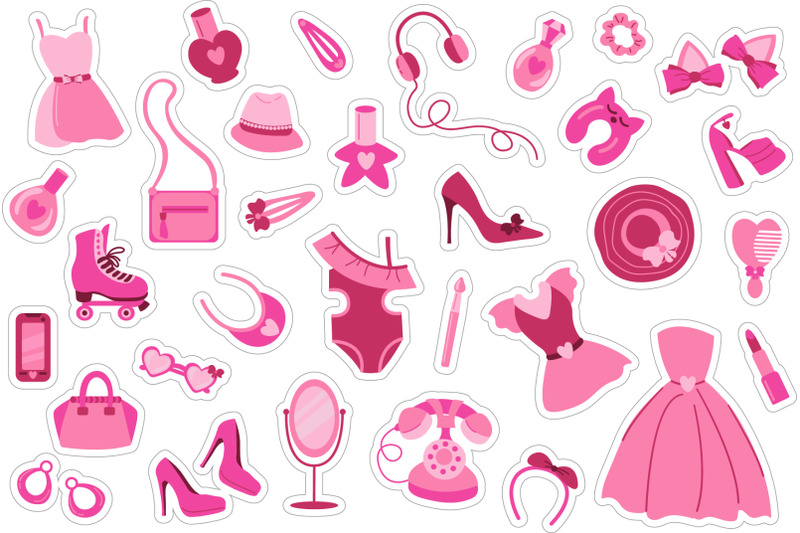 pink-doll-printable-stickers-cricut-design