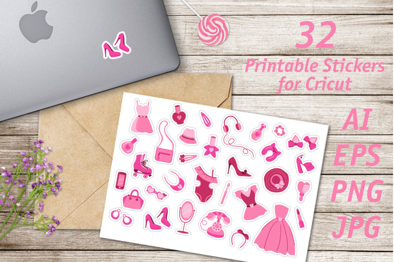 pink-doll-printable-stickers-cricut-design