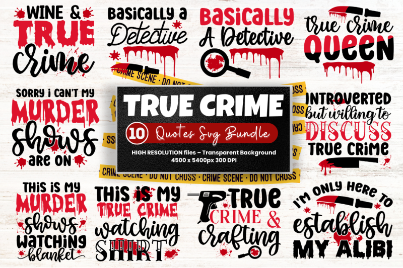 true-crime-svg-bundle