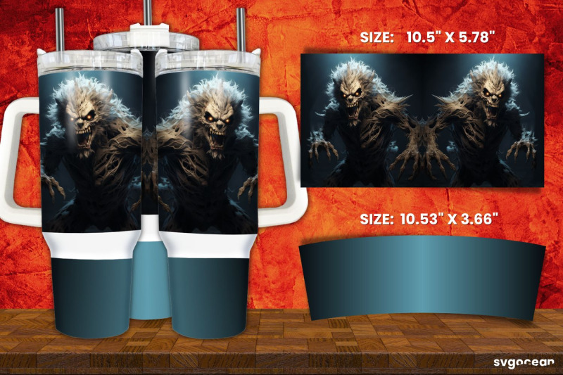 werewolves-tumbler-wrap-bundle-40-oz-sublimation