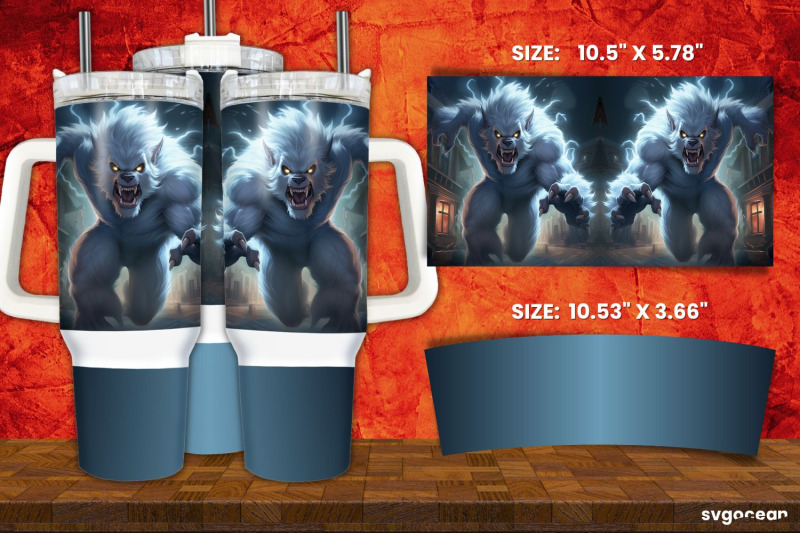 werewolves-tumbler-wrap-bundle-40-oz-sublimation