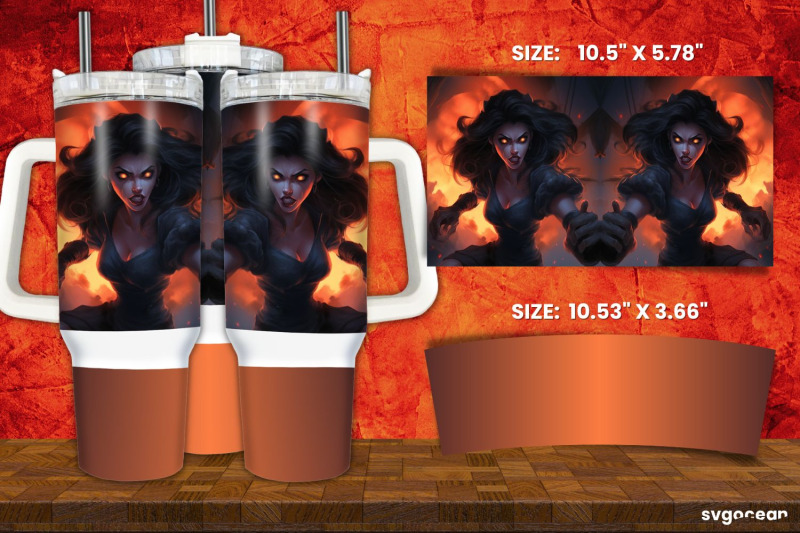 werewolves-tumbler-wrap-bundle-40-oz-sublimation