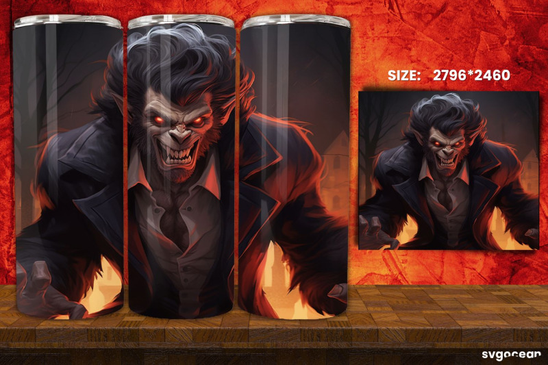 werewolves-tumbler-wrap-bundle-20-oz-sublimation