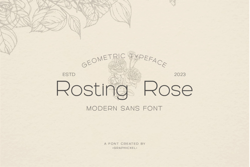 rosting-rose-sans-serif-font