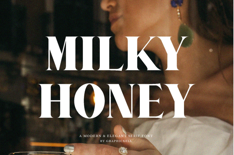 milky-honey-serif-font