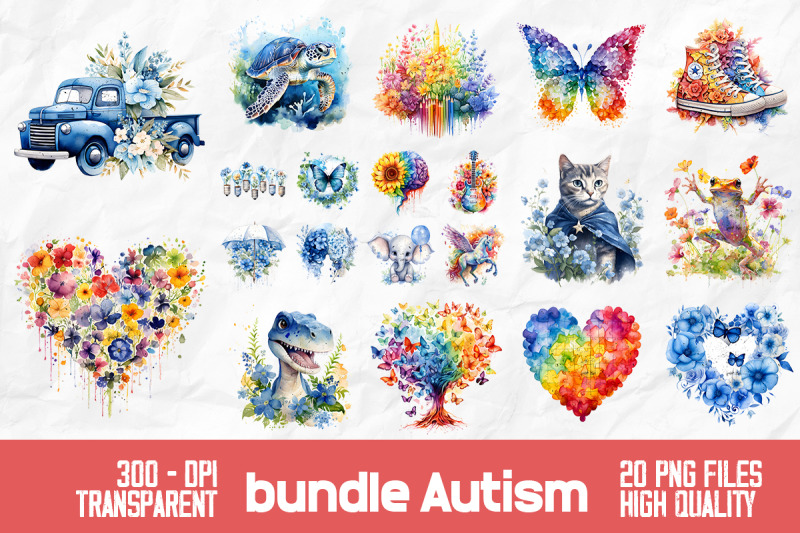 rainbow-autism-awareness-retro-bundle