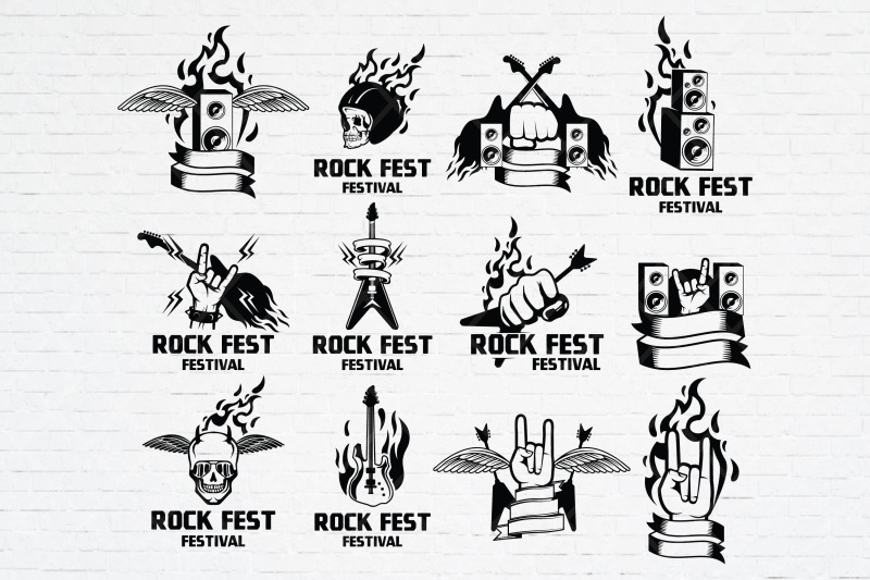 rock-and-roll-shirt-design-svg-music-badge-design-logo-bundle-svg-r