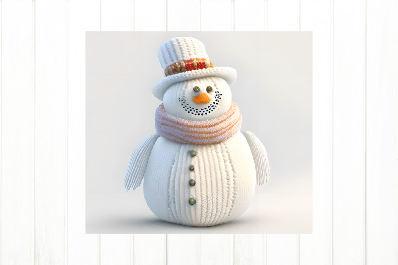 knitting-snowman-sublimation-christmas-tumbler-wrap