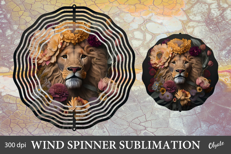 leo-wind-spinner-png-lion-wind-spinner-sublimation