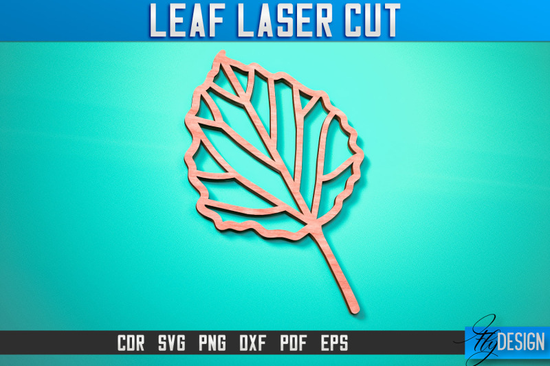 leaf-laser-cut-laser-cut-svg