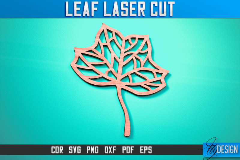 leaf-laser-cut-laser-cut-svg