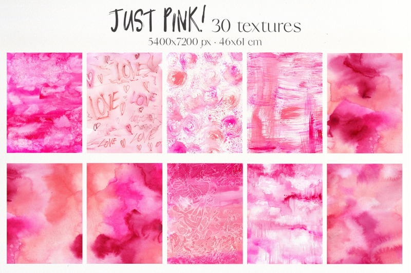 just-pink-barbie-core-collage-background-texture-illustration