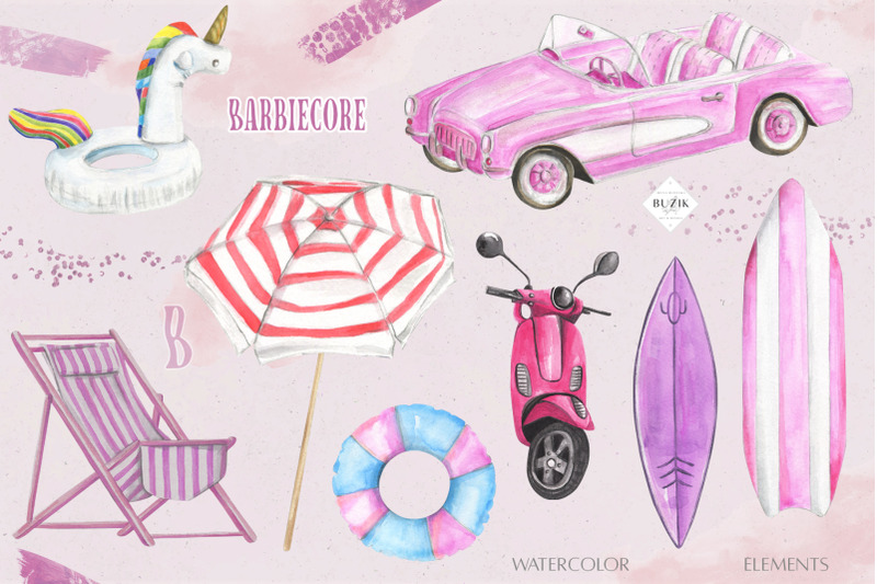 barbiecore-clipart-y2k-pink-doll-aesthetic-png