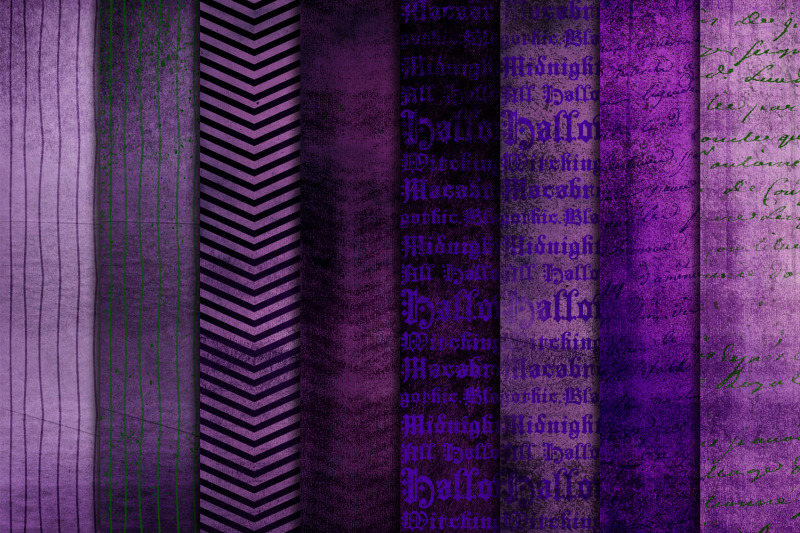 halloween-colours-purple-amp-green-digital-backgrounds