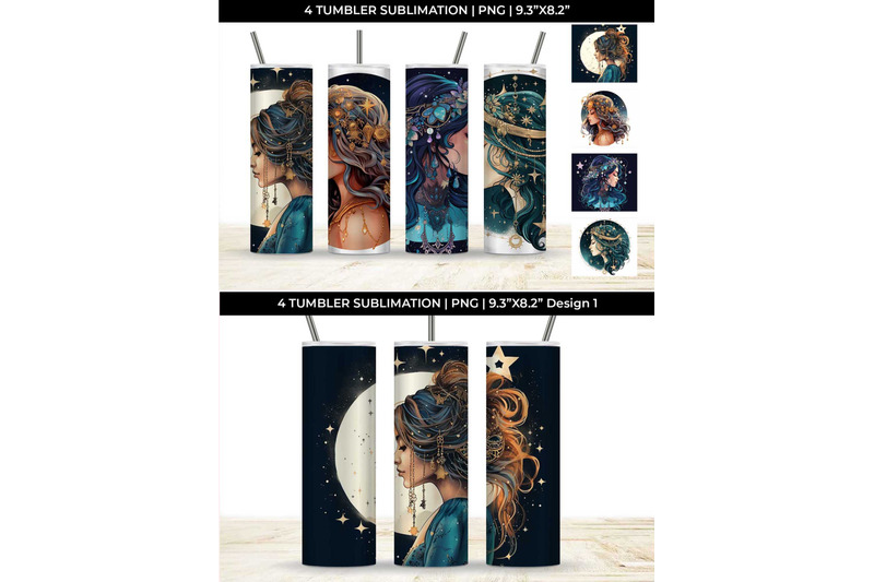 celestial-boho-magic-star-gazer-tumbler-wrap-png-bundle