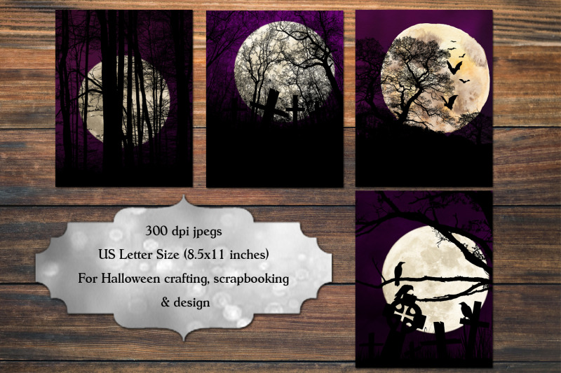 forest-amp-moon-halloween-backgrounds