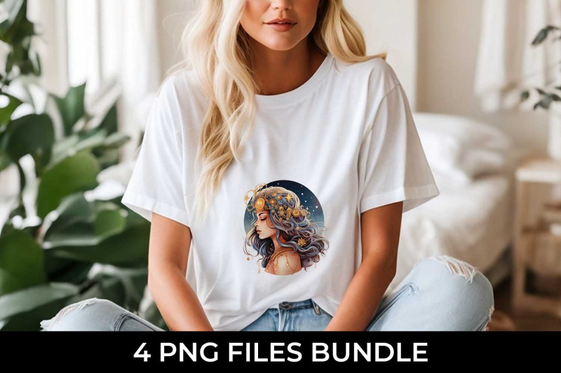 celestial-boho-magic-star-gazer-t-shirt-png-bundle