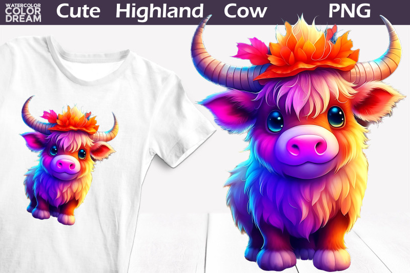 highland-cow-clipart-cute-cow-sublimation-design-nbsp