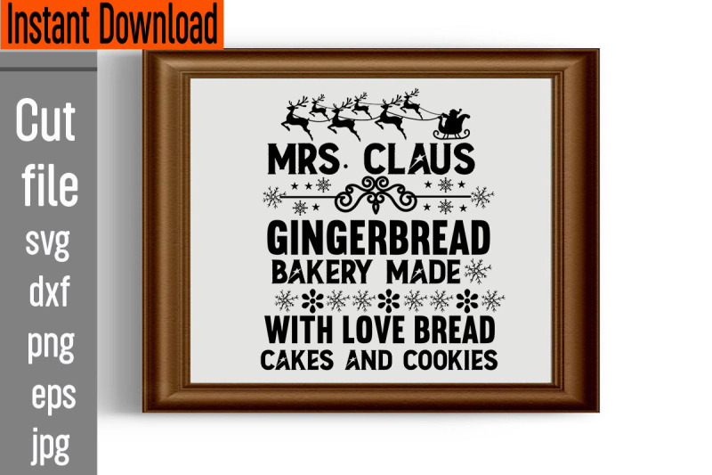 mrs-claus-gingerbread-bakery-made-with-love-bread-cakes-and-cookies-s