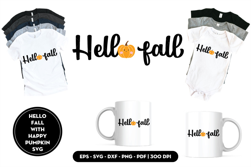 hello-fall-with-happy-pumpkin-svg