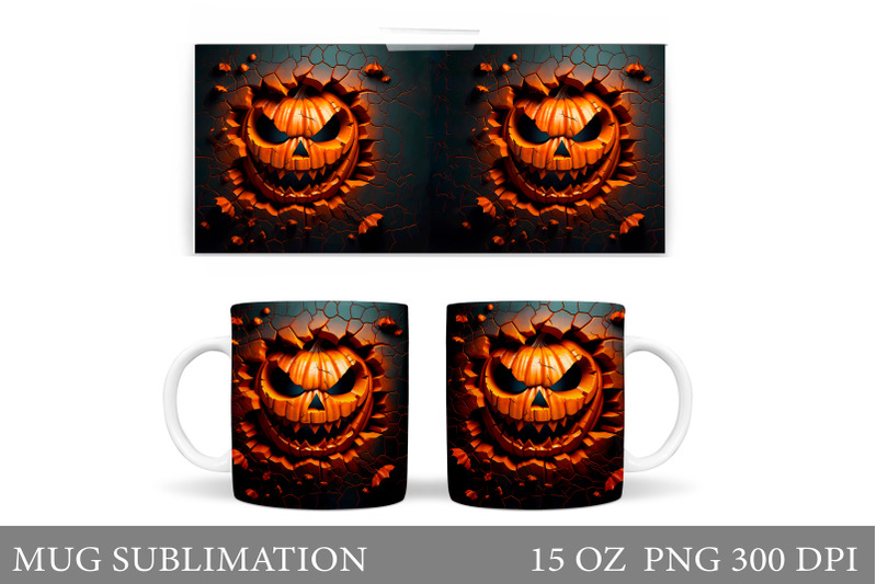 scary-pumpkin-mug-design-halloween-pumpkin-mug-sublimation