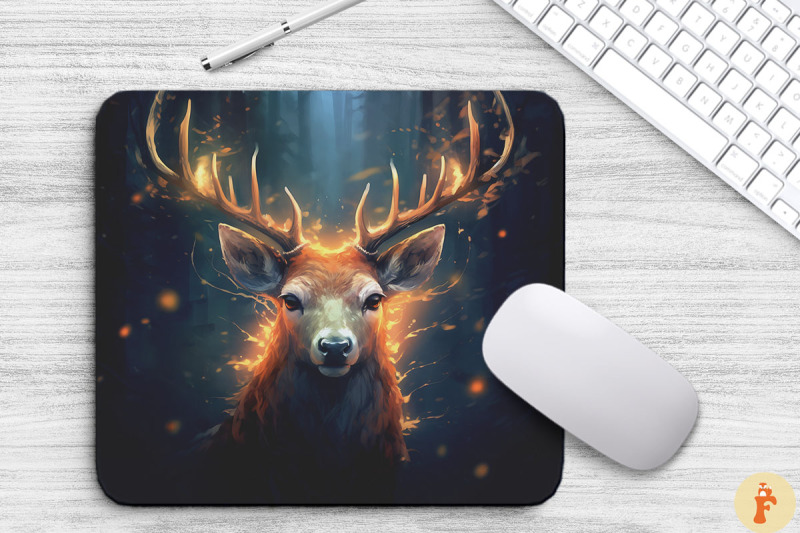 magical-deer-mouse-pad