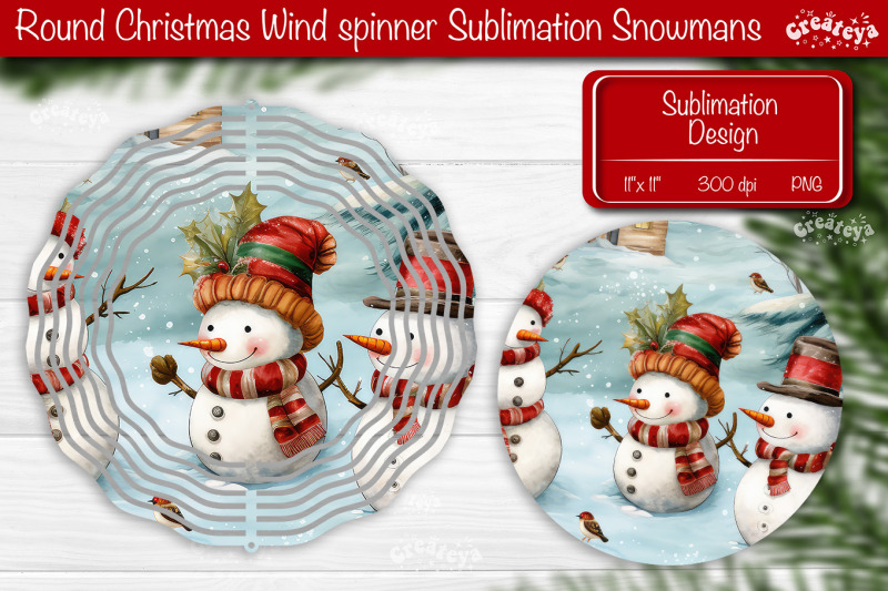 christmas-wind-spinner-sublimation-christmas-decor-png-snowman