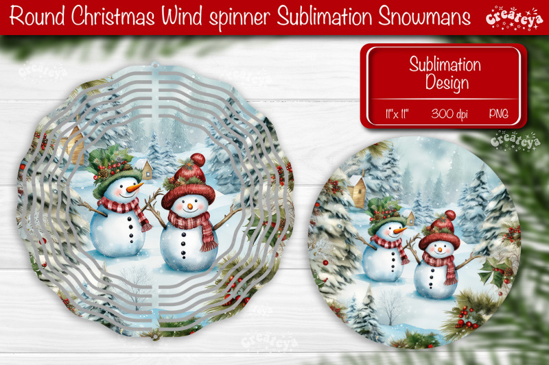 christmas-wind-spinner-sublimation-christmas-decor-png-snowman